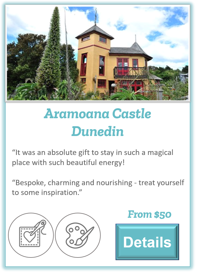 Aramoana Castle in Dunedin