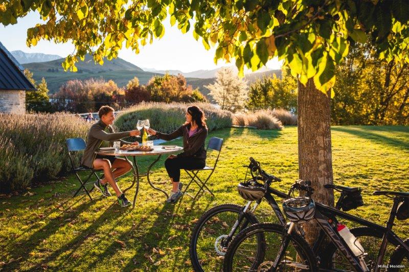 Basking in the sunlight on the New Zealand cycle Trails - accommodation by Look After Me  - Events and Accommodation Network - Alternative to AirBnB in New Zealand