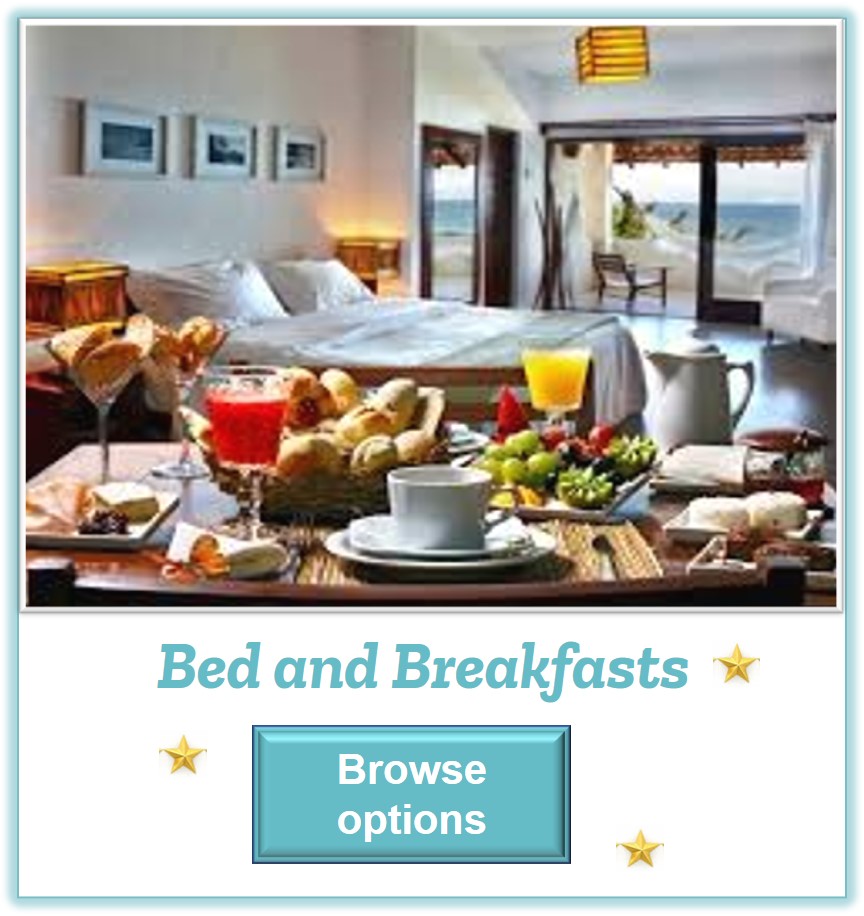 Bed and breakfast button for soak and cycle package holiday accommodation in Rotorua