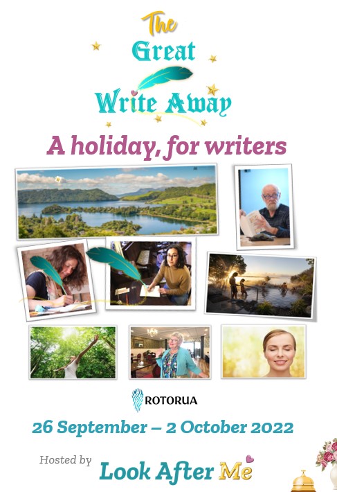 Great Write Away - Writers festival in Rotorua Spring 2022