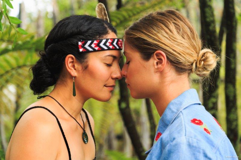 New Zealanders are the most hospitable in the world - No 1 in how they treat tourists. Photo shows Maori hongi (pressing noses) - symbol of welcome to New Zealand  Look After Me - Events and Accommodation Network - Alternative to AirBnB in New Zealand