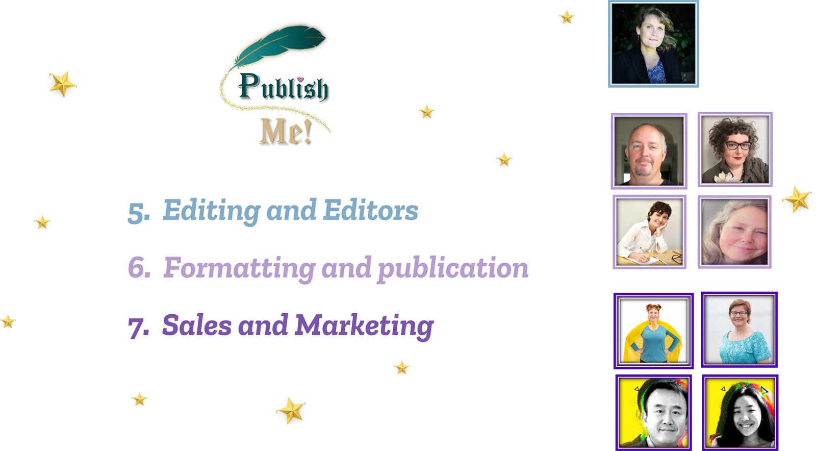 PublishMe Tutoring Team - Emma Neale and others