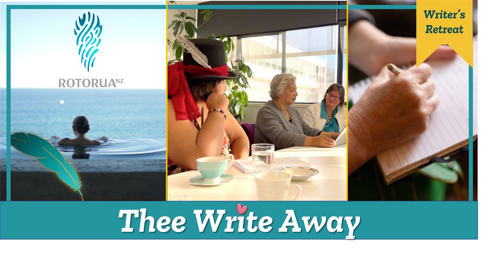 Thee Write Away - Writers Retreat in New Zealand